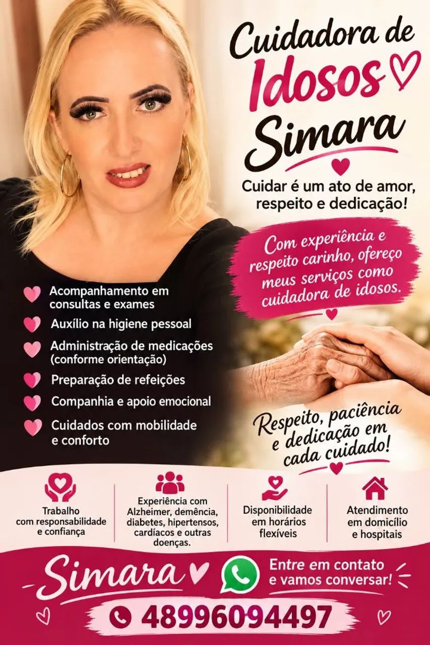 Cuidadora de idosos 