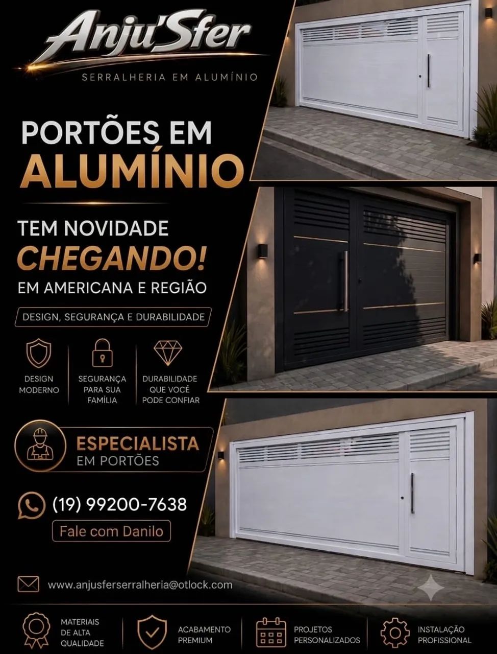 Anju'Sfer Portões em Alumínio
