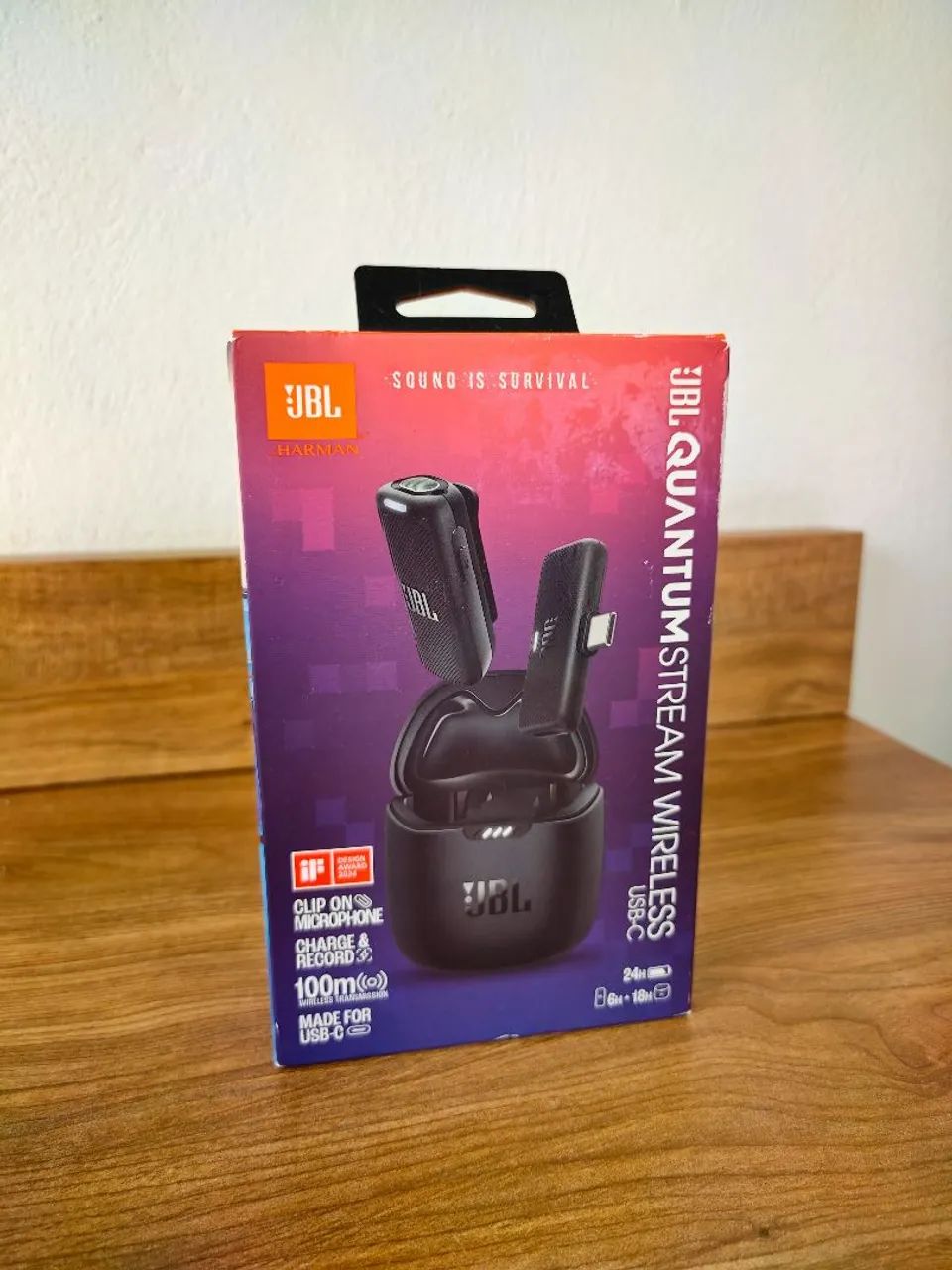 Microfone JBL quantum Stream Wireless LACRADO