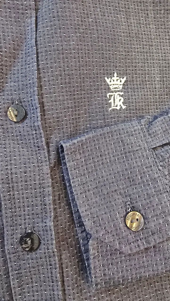 Camisa Sérgio k cinza M  - Foto 3