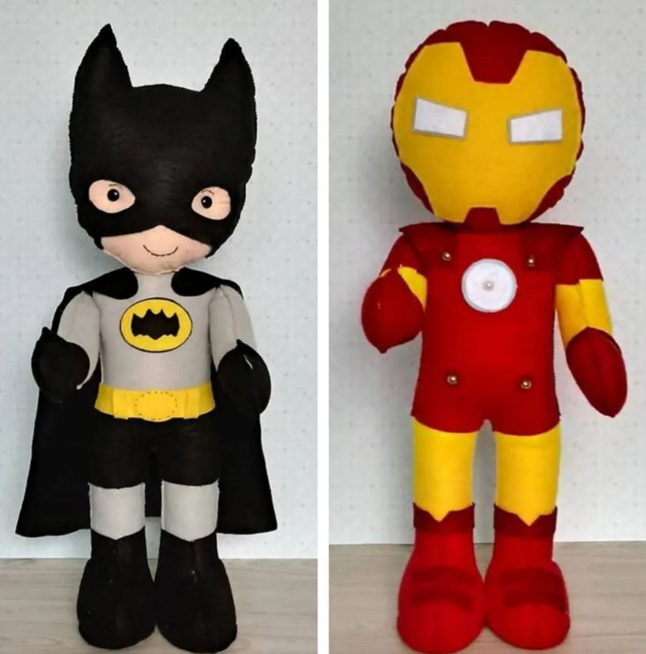 VENDO 10 BONECOS EM FELTRO SUPER HERÓIS 50cm  - Foto 2