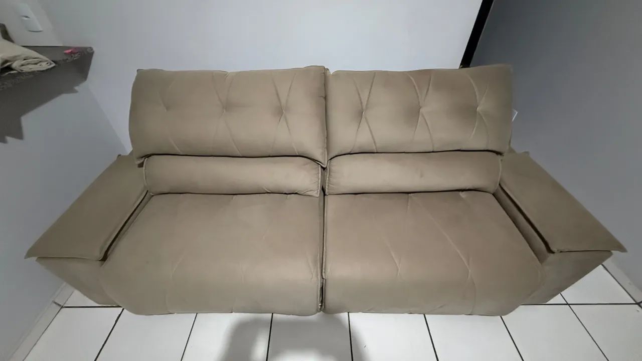SOFA 4L 2.30 RET/REC NEXT SOFAS GLAMOUR VEL CAP - Foto 3