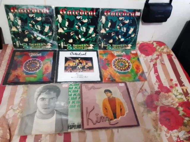 LOTE : DISCOS DA BANDA CATEDRAL + KIM SOLO E EM BOM ESTADO !!