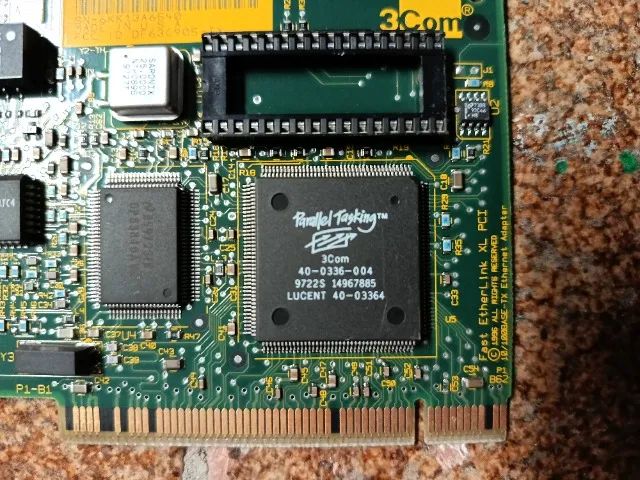 Placa de rede PCI 3com parallel tasking - Foto 4