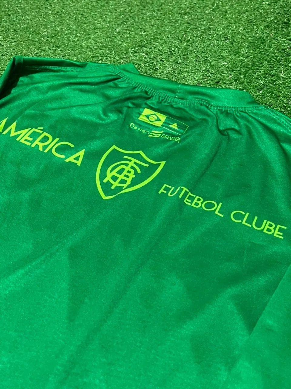 Camisa Térmica América Mineiro Volt Verde - Foto 5