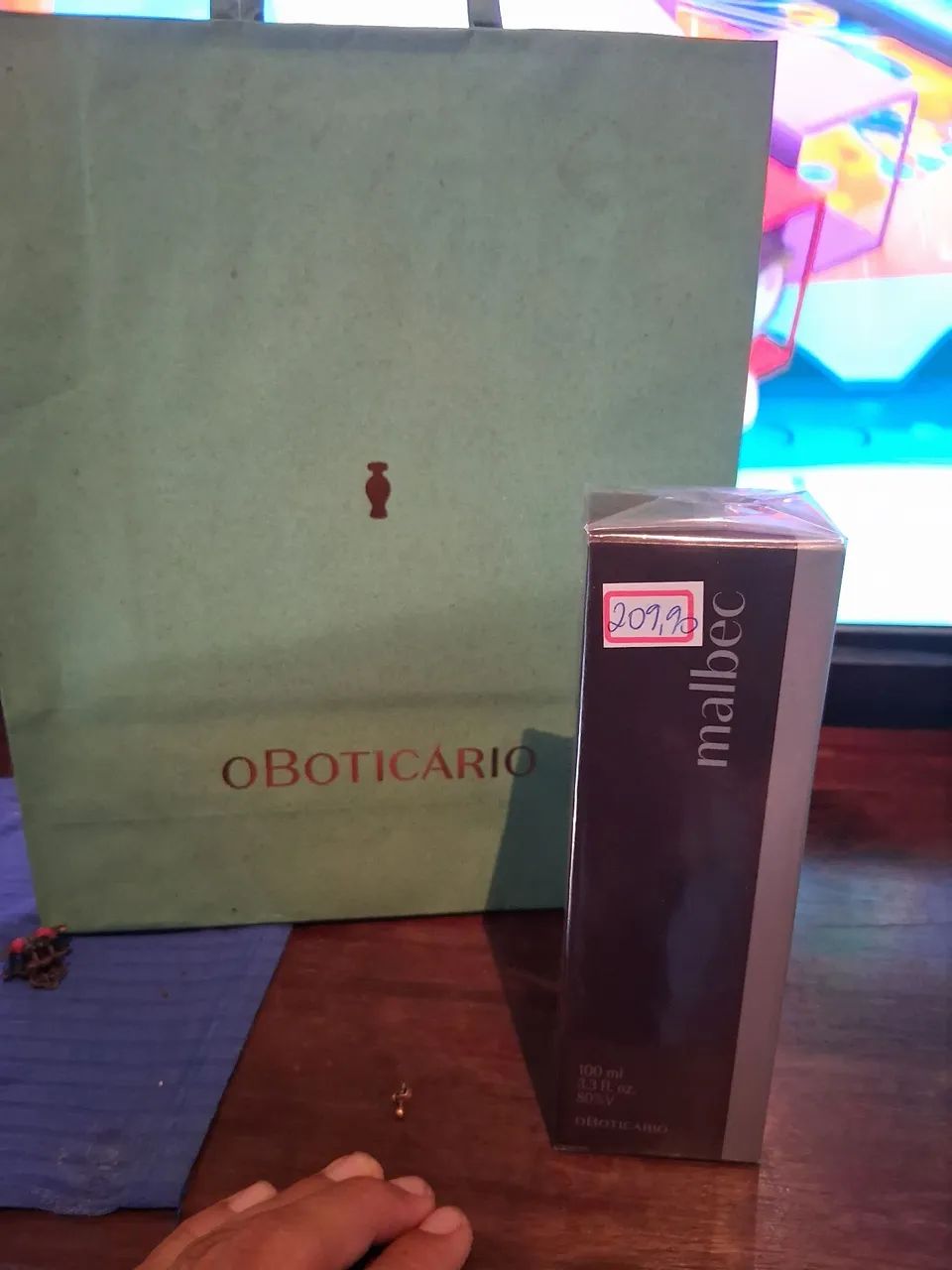 Perfume  Malbec  masculino 