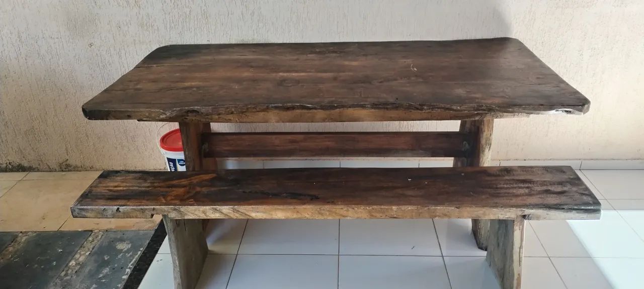 Mesa Rústica do Pará. 185 X 87 cm