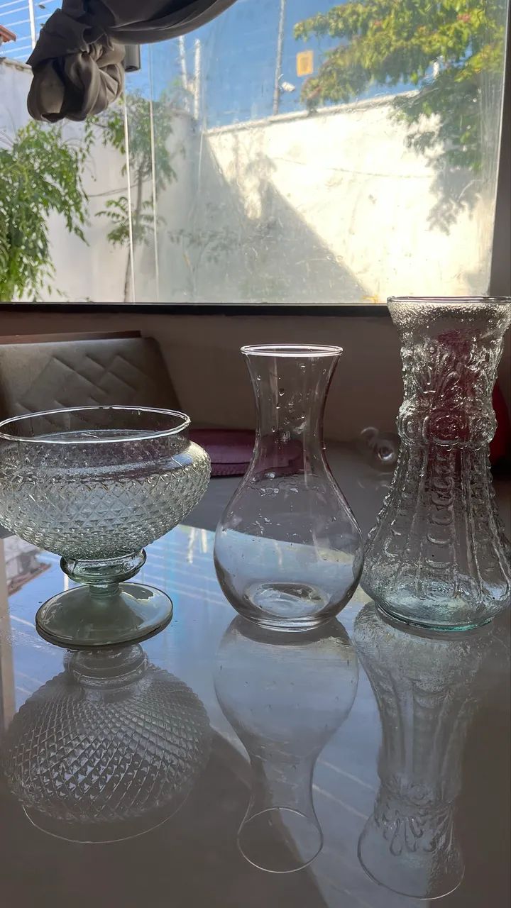 Conjunto de vasos de vidro  - Foto 3