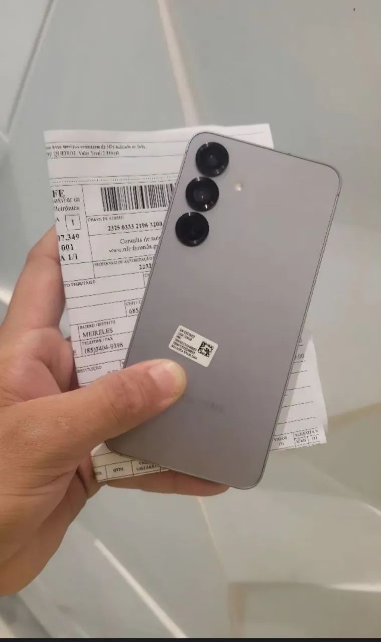 S25 12 de RAM 256GB com nota fiscal - Foto 2