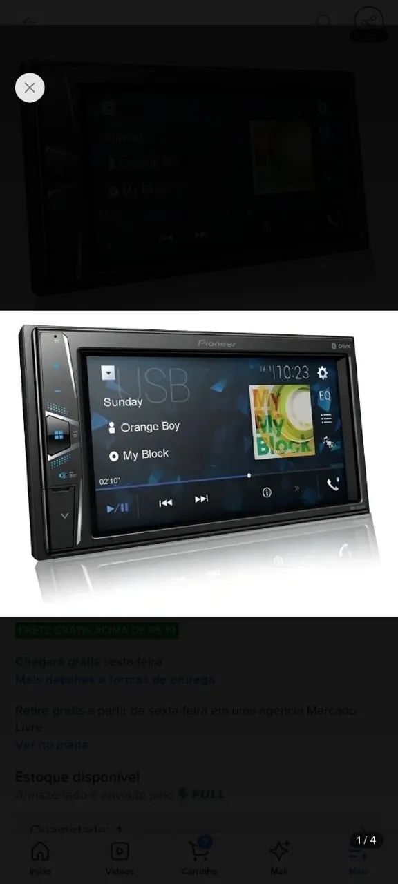 Multimídia Pioneer  - Foto 3
