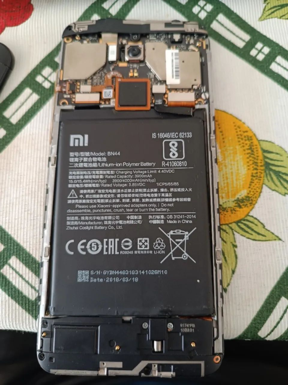 Bateria Original Xiaomi BN44 4000mAh - Foto 2