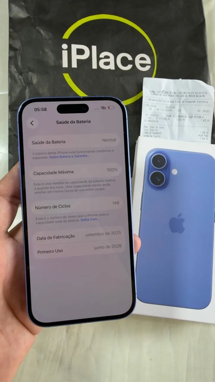 iPhone 16 256GB garantia 06/27 - Foto 3