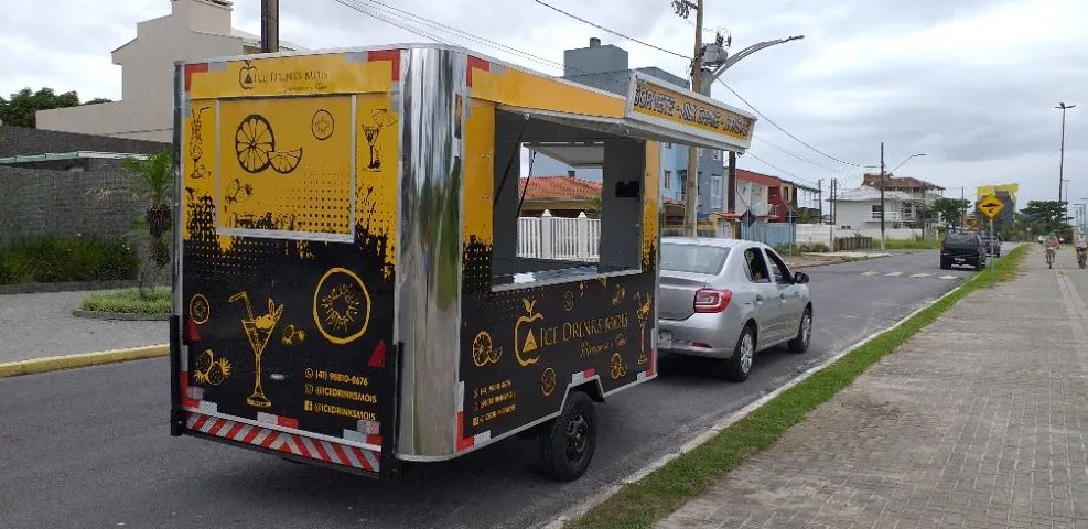 Trailer food cachaça