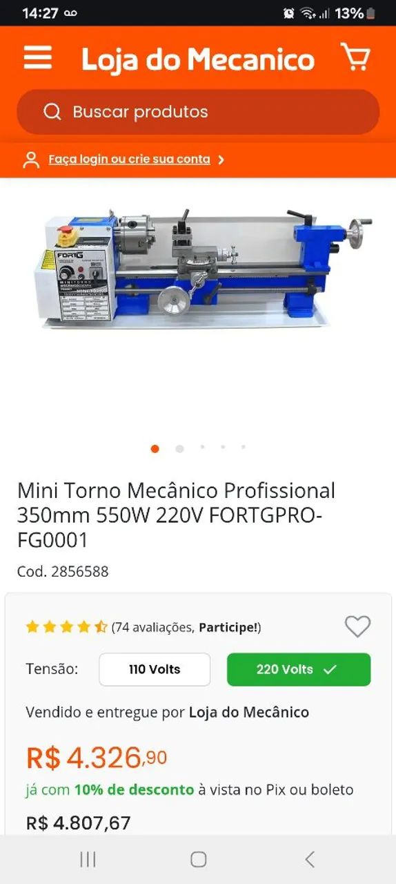 Torno Mecânico
