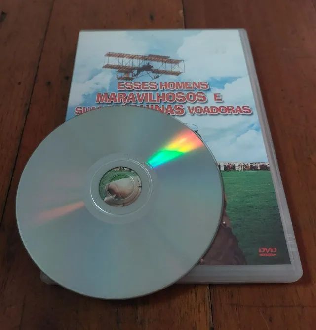 DVD Original ? Esses Homens Maravilhosos e suas Máquinas Voadoras - Foto 4