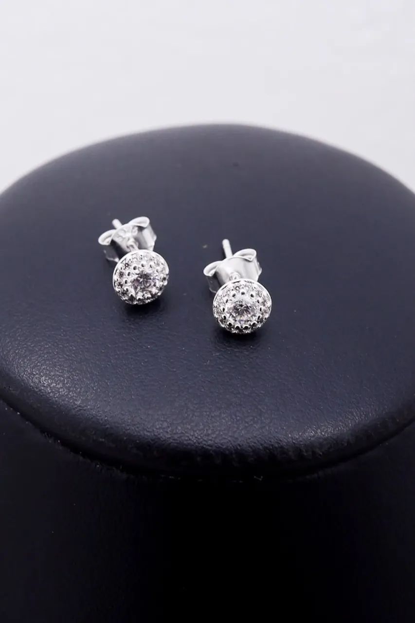 Conjunto Swarovski banhado a prata  - Foto 3