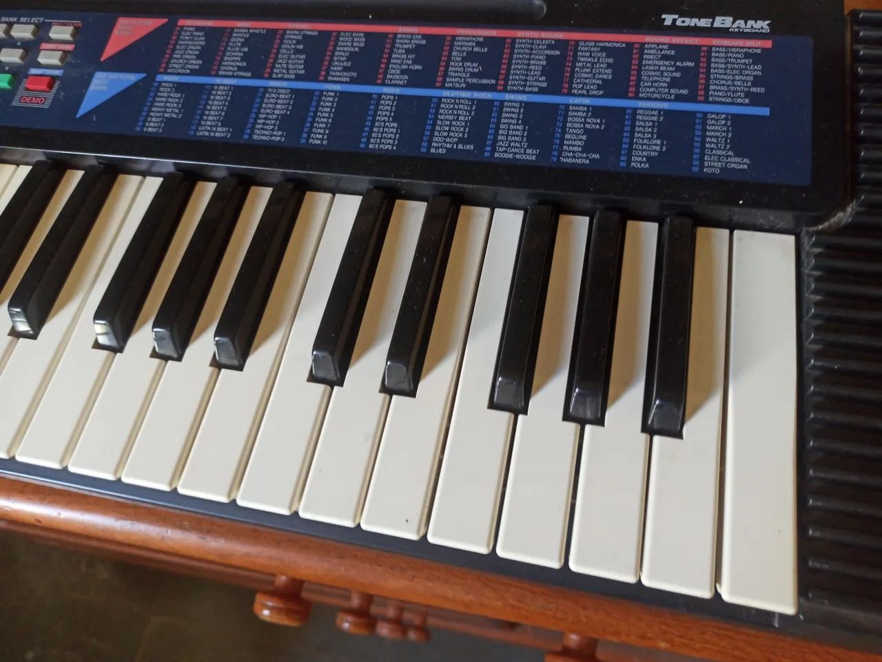 Teclado Casio CA-110 Tone Bank (Retrô/Vintage) - Estado de Novo e 100% Funcionando - Foto 2