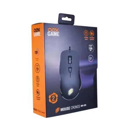 Mouse Gamer OEX Cronos 7200DPI MS-320 - Foto 4