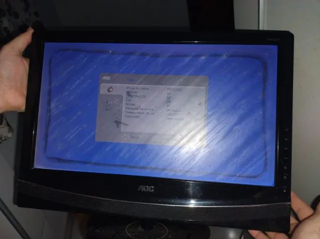 Monitor/tv aoc 18,5 polegadas