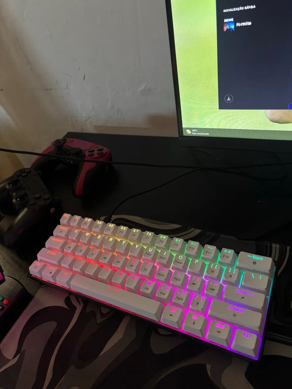 Teclado Mecânico 60% Switch Red ( Com Caixa ) - Foto 3