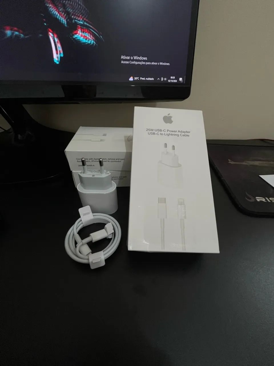 Carregador de iPhone