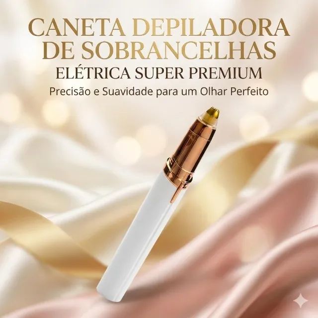 Caneta Depilador Sobrancelhas Elétrica Super Premium