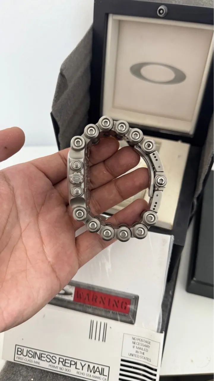 Relógio Minute Machine Black dial 1g Original Oakley - Acessórios