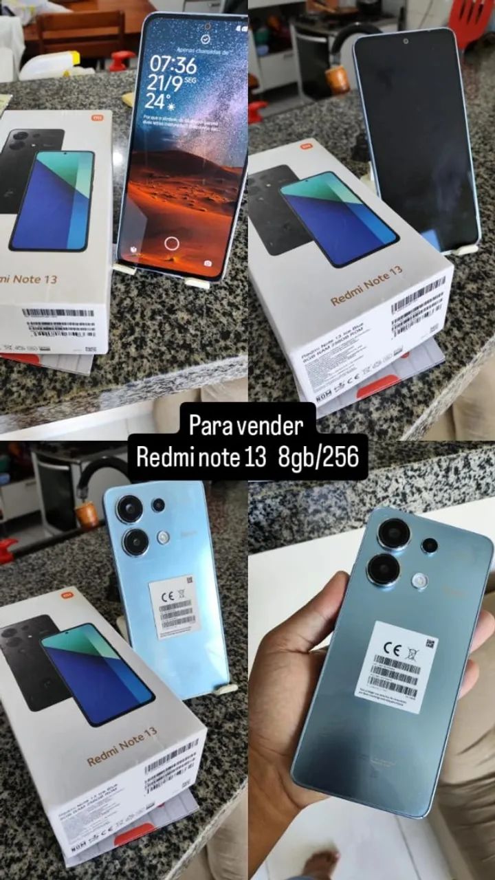 Redmi note 13 256/ 8Gb Ram - Oportunidade.