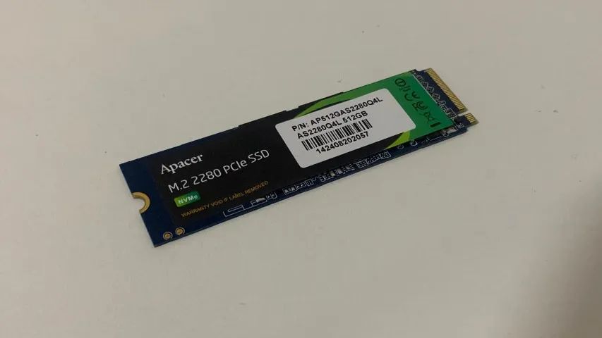 SSD NVME APACER 512GB