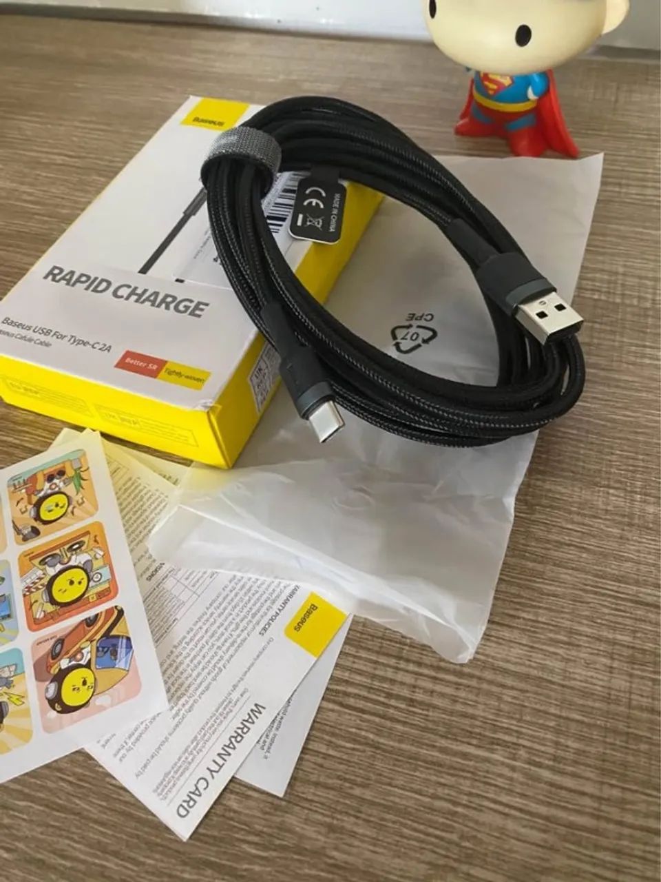 Cabo Original Baseus Tipo C 3 Metros