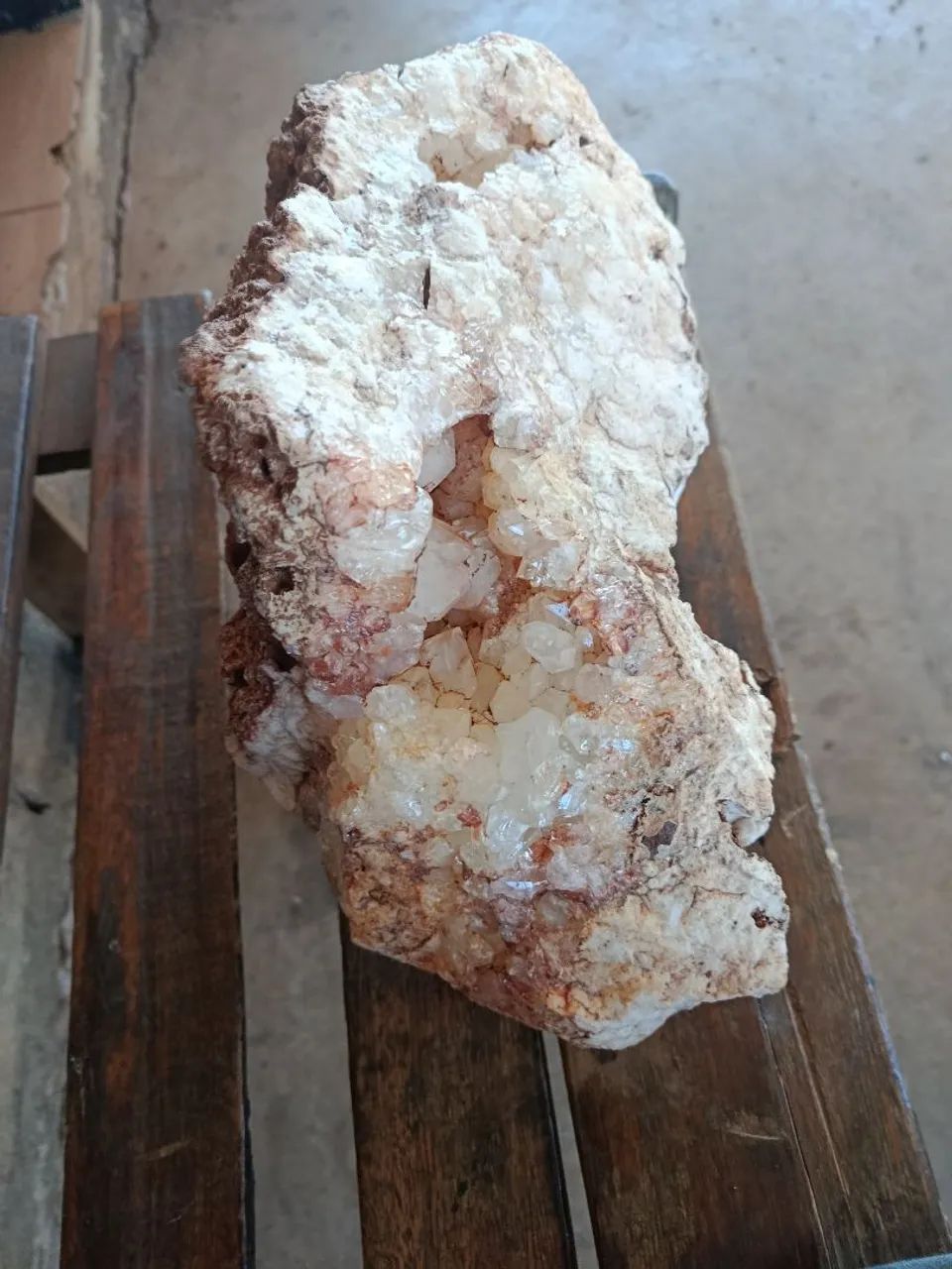 Pedra de veio quatzo
