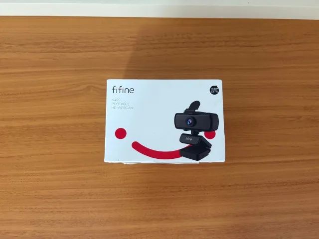 Webcam FIFINE K420 1440p + Microfone + Tripé - Foto 2