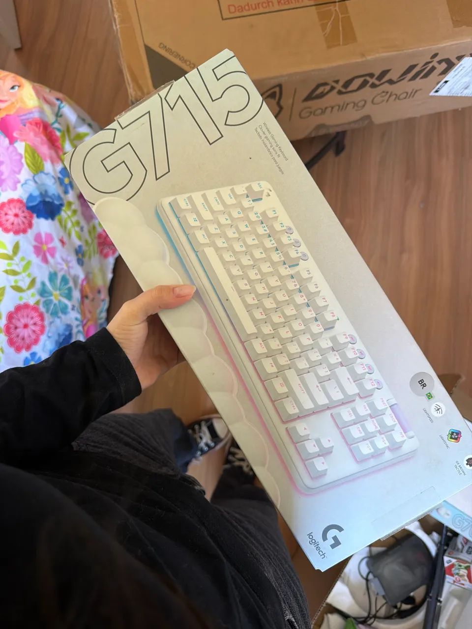 Teclado Logitech G715 Sem Fio - Foto 2