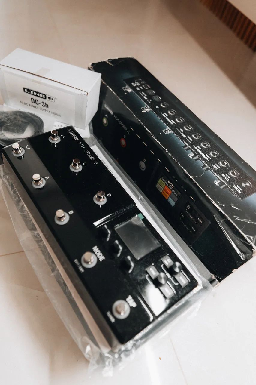 HX Stomp XL + FootMIDI