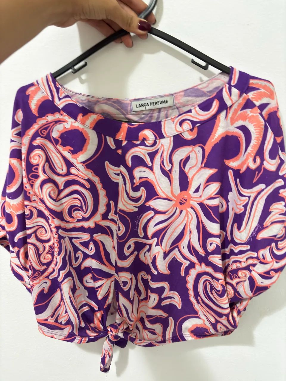Blusa lança perfume M 