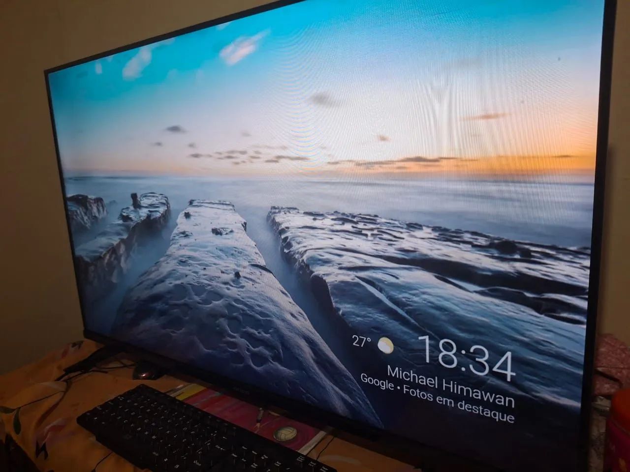 Vendo SmarTv Aiwa 43 polegadas R$ 1.000 - Foto 5