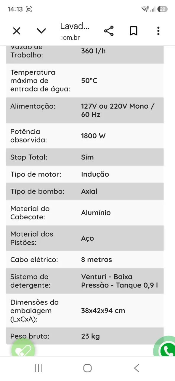 Lavadora de alta pressão  - Foto 4