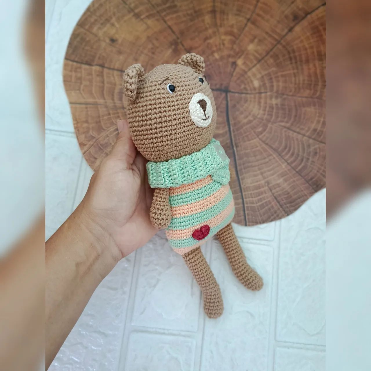 Urso de amigurumi - Foto 2