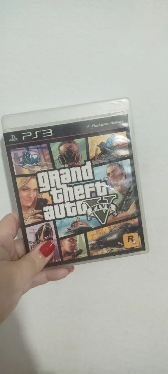 GTA 5 ps3 e acessórios ps3/ps2 - Foto 3