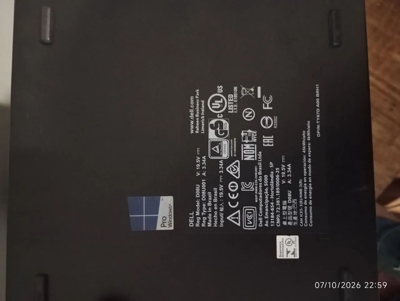 Mini PC Dell OptiPlex Intel i5 | 8GB RAM | SSD | Muito Rápido e Compacto - Foto 4