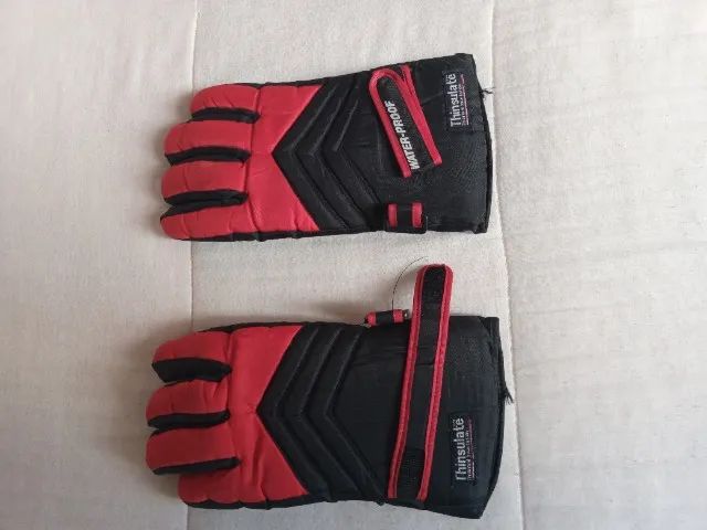 Luva impermeável com velcro para frio ou neve - G - Foto 4