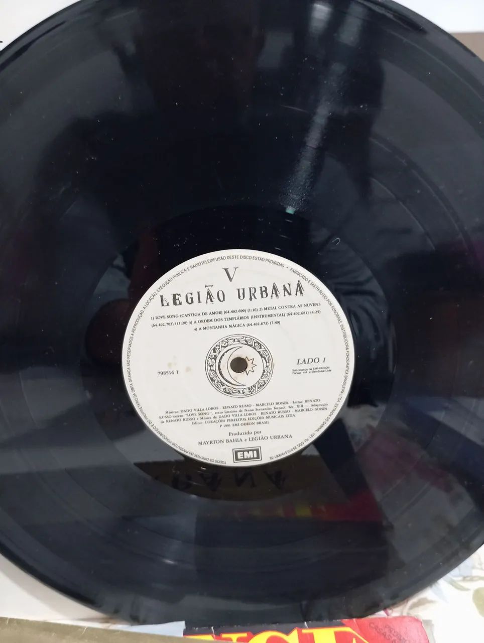 LP-LEGIÃO URBANA-5, ORIGINAL  - Foto 4