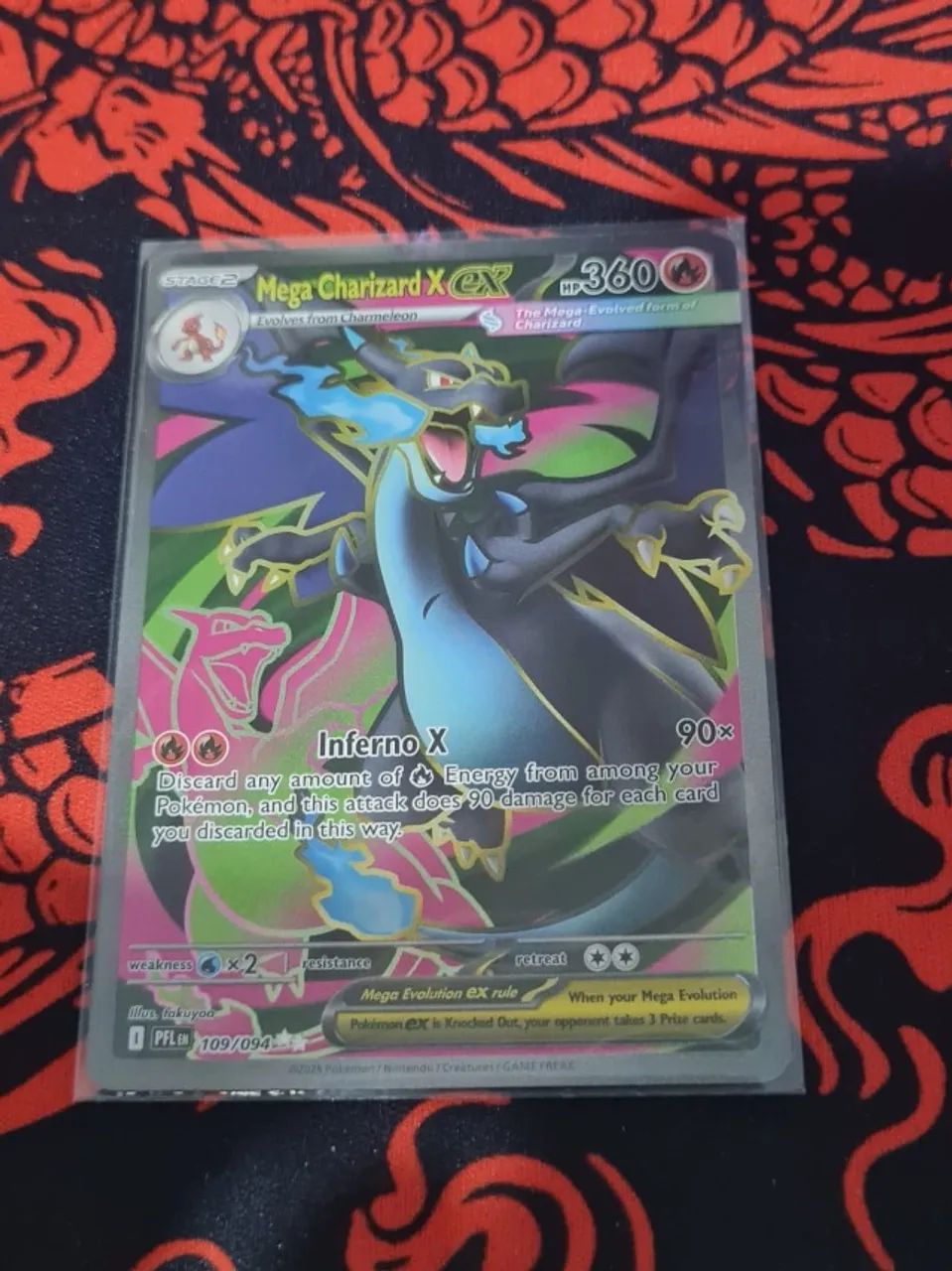Mega Charizard X ex (109/094) - Inglês