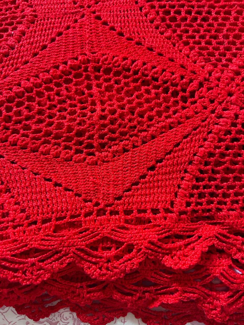 Colcha tricô- artesanal - Foto 4