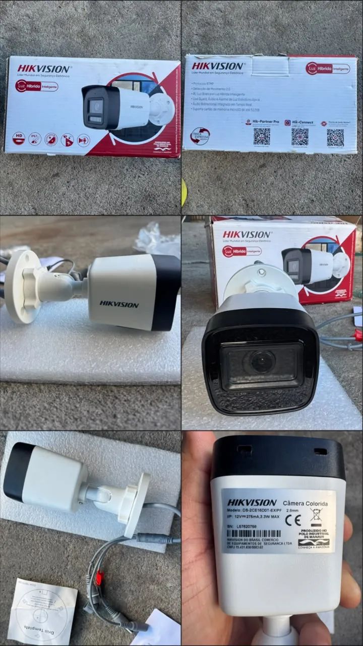 Câmera hikvision