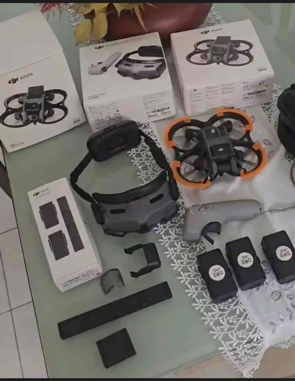 Drone FPV Avata 1 com kit completo 