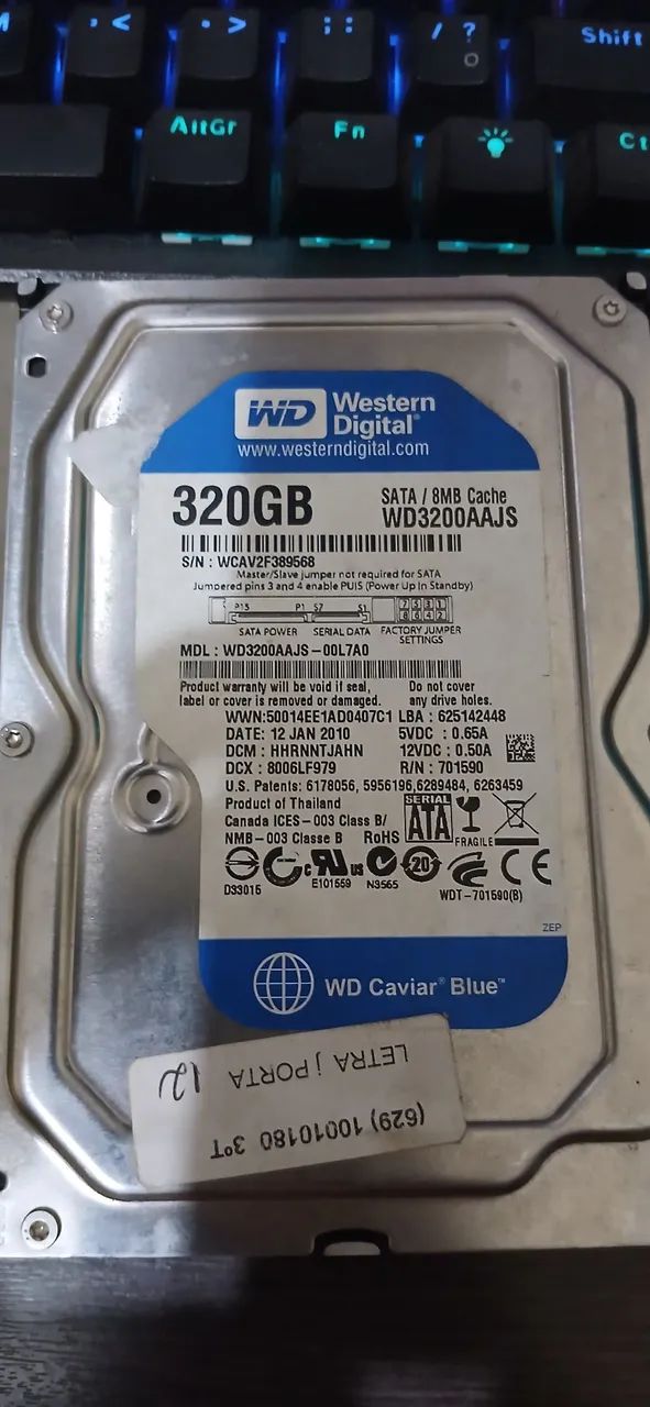 Hd desktop 320gb saude 99% - Foto 2