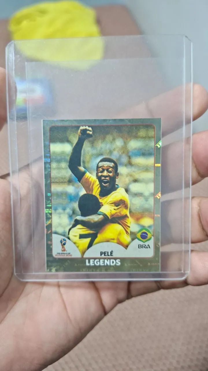 Figurinha Pelé Legend 2018