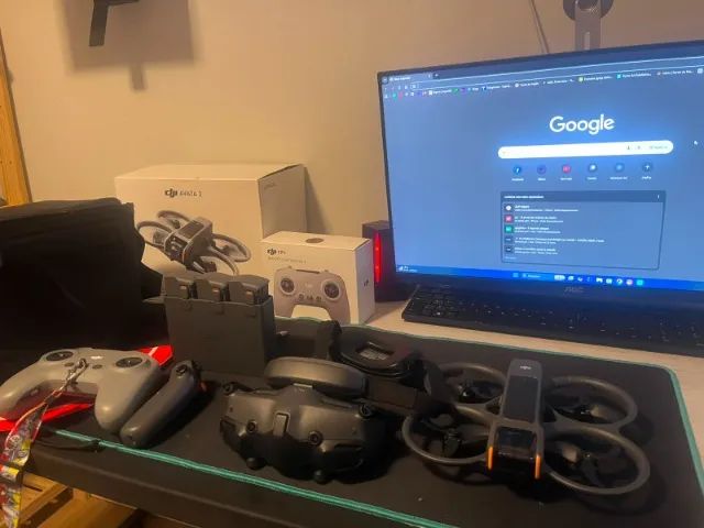 DJI Avata 2  Flymore combo 3 baterias e controle Fpv - Foto 4