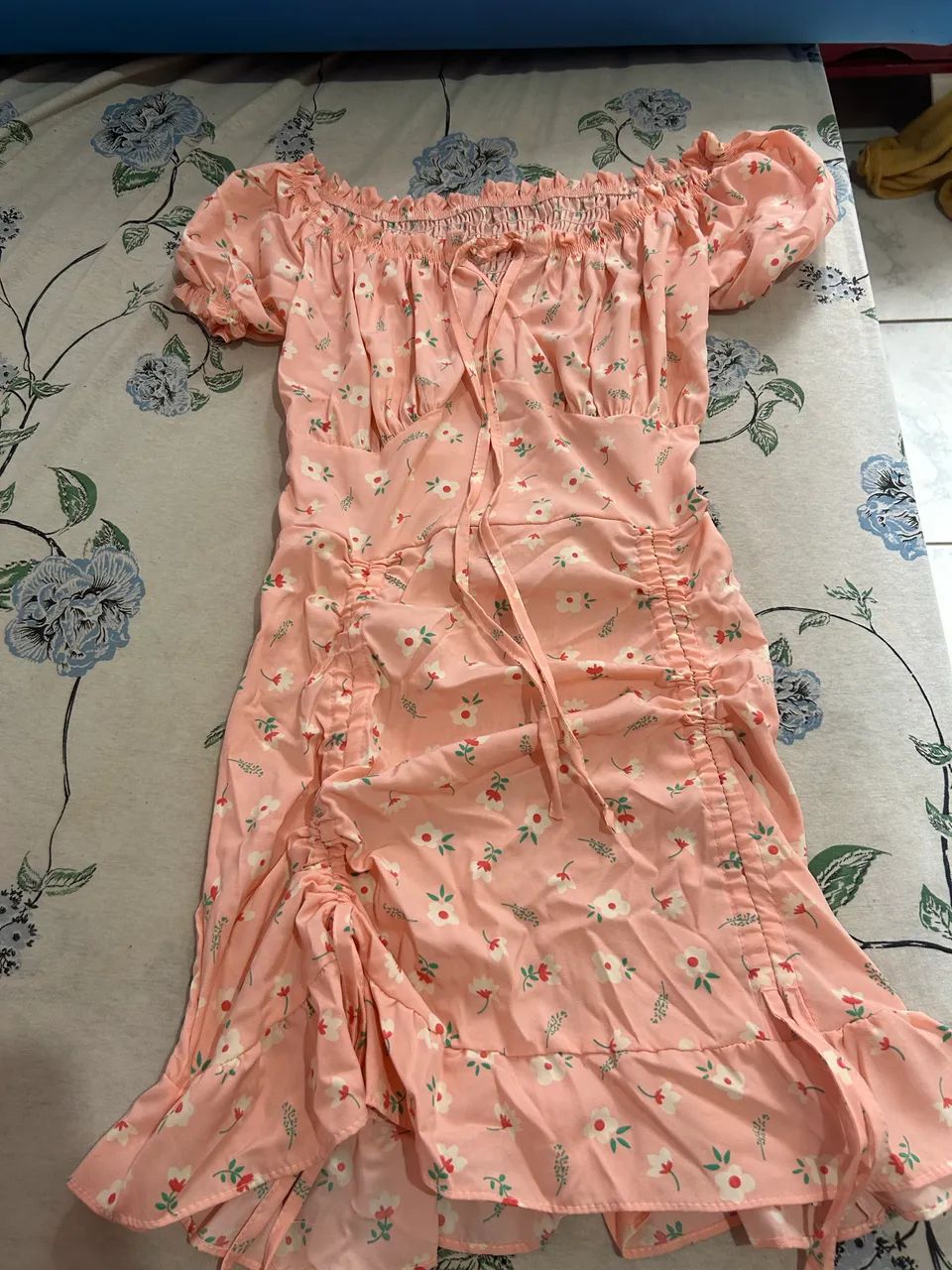 Vestido Florido Rosa - Foto 2